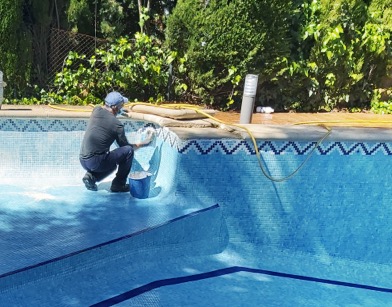 Limpieza y lechadas de piscina