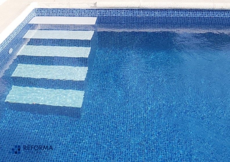 Rehabilitación de piscinas antes y despues